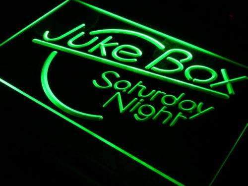 Juke Box Saturday Night LED Light Sign - Way Up Gifts