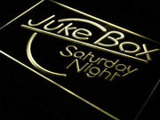 Juke Box Saturday Night LED Light Sign - LED Gift Works