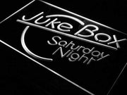 Juke Box Saturday Night LED Light Sign - LED Gift Works