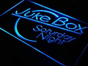 Juke Box Saturday Night LED Light Sign - LED Gift Works