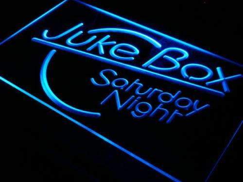 Juke Box Saturday Night LED Light Sign - LED Gift Works