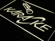 Karaoke Bar Microphone LED Light Sign - LED Gift Works