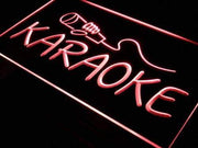 Karaoke Microphone LED Light Sign - LED Gift Works