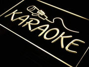 Karaoke Microphone LED Light Sign - LED Gift Works