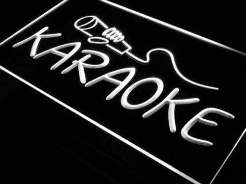 Karaoke Microphone LED Light Sign - LED Gift Works