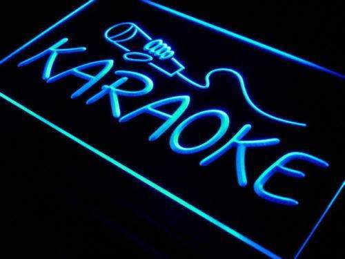 Karaoke Microphone LED Light Sign - Way Up Gifts