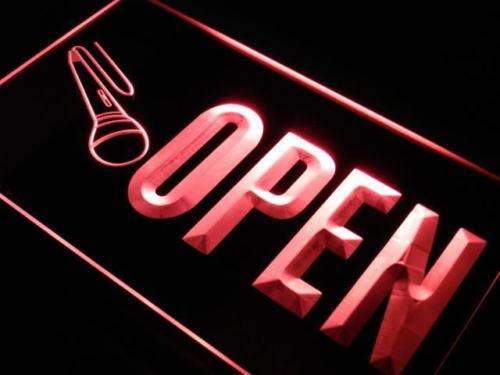 Karaoke Open LED Light Sign - LED Gift Works