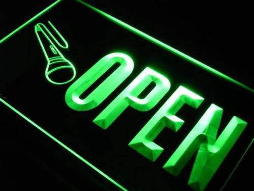 Karaoke Open LED Light Sign - Way Up Gifts