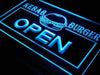 Kebab Burger Open LED Light Sign - Way Up Gifts