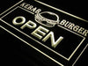 Kebab Burger Open LED Light Sign - Way Up Gifts