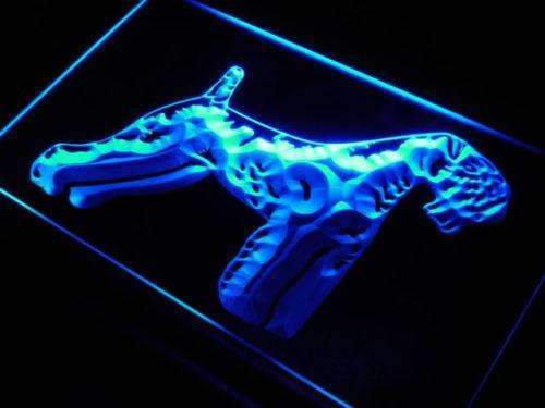 Kerry Blue Terrier LED Light Sign - Way Up Gifts
