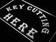 Key Cutting Here LED Light Sign - LED Gift Works