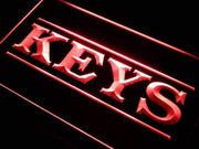 Key Cutting Keys Shop LED Light Sign - LED Gift Works