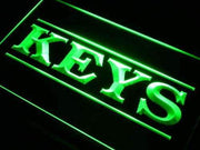 Key Cutting Keys Shop LED Light Sign - LED Gift Works