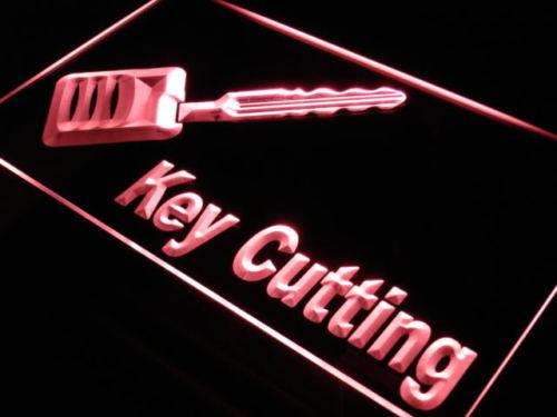 Key Cutting LED Light Sign - LED Gift Works