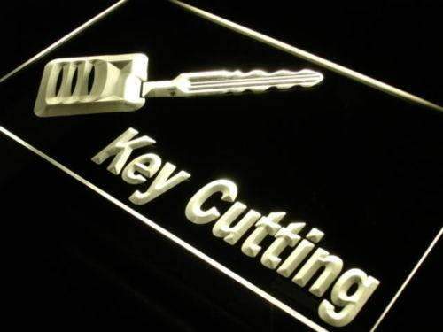 Key Cutting LED Light Sign - LED Gift Works