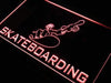 Kids Skateboarding LED Light Sign - Way Up Gifts