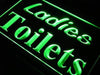 Ladies Toilets Restrooms LED Light Sign - Way Up Gifts