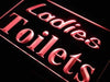 Ladies Toilets Restrooms LED Light Sign - Way Up Gifts