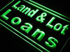 Land and Lot Loans LED Light Sign - Way Up Gifts