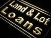 Land and Lot Loans LED Light Sign - Way Up Gifts