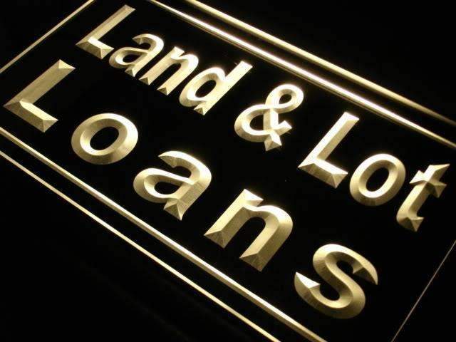 Land and Lot Loans LED Light Sign - Way Up Gifts