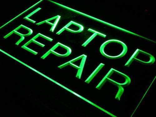 Laptop Repair LED Light Sign - LED Gift Works