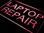 Laptop Repair LED Light Sign - LED Gift Works