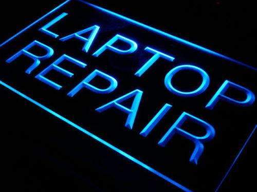 Laptop Repair LED Light Sign - LED Gift Works