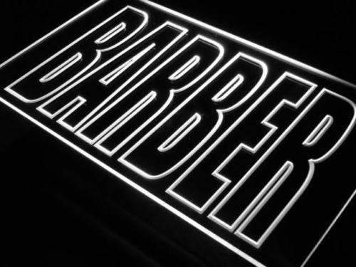 Large Barber LED Light Sign - Way Up Gifts