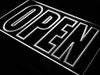 Large Letters Open LED Light Sign - Way Up Gifts