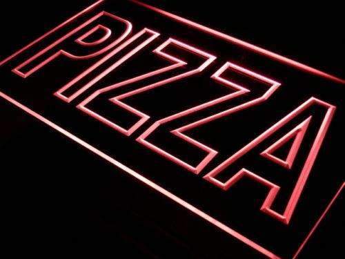Large Letters Pizza LED Light Sign - LED Gift Works