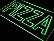 Large Letters Pizza LED Light Sign - LED Gift Works