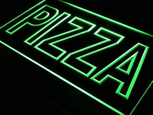 Large Letters Pizza LED Light Sign - LED Gift Works