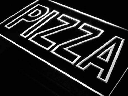 Large Letters Pizza LED Light Sign - LED Gift Works