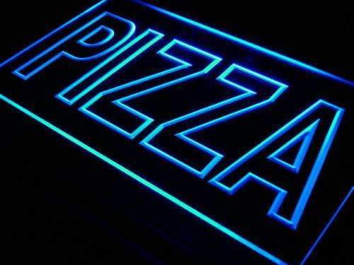 Large Letters Pizza LED Light Sign - LED Gift Works