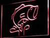 Large Mouth Bass Fish LED Light Sign - Way Up Gifts