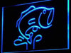 Large Mouth Bass Fish LED Light Sign - Way Up Gifts