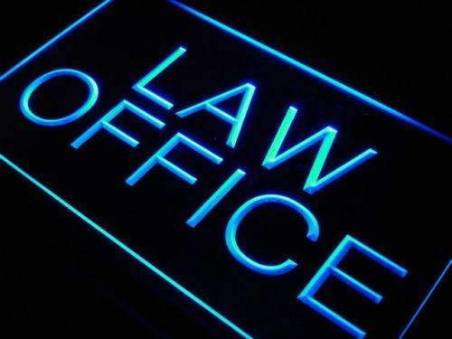 Law Office LED Light Sign - LED Gift Works