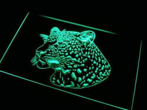 Leopard LED Light Sign - LED Gift Works