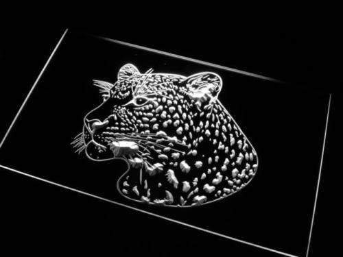 Leopard LED Light Sign - LED Gift Works