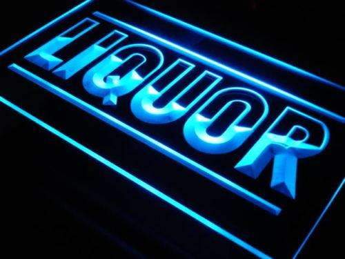 Liquor Store LED Light Sign - Way Up Gifts