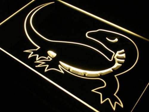 Lizard Animal LED Light Sign - LED Gift Works