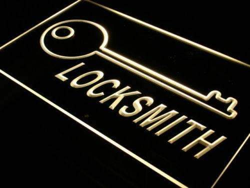 Locksmith Keys LED Light Sign - Way Up Gifts