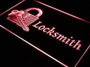 Locksmith LED Light Sign - LED Gift Works