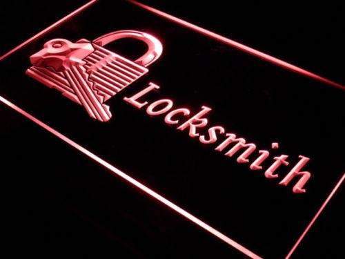 Locksmith LED Light Sign - LED Gift Works