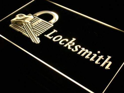 Locksmith LED Light Sign - LED Gift Works