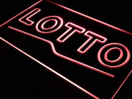 Lotto Lottery LED Light Sign - Way Up Gifts