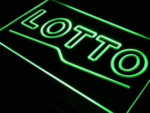 Lotto Lottery LED Light Sign - LED Gift Works