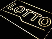 Lotto Lottery LED Light Sign - LED Gift Works